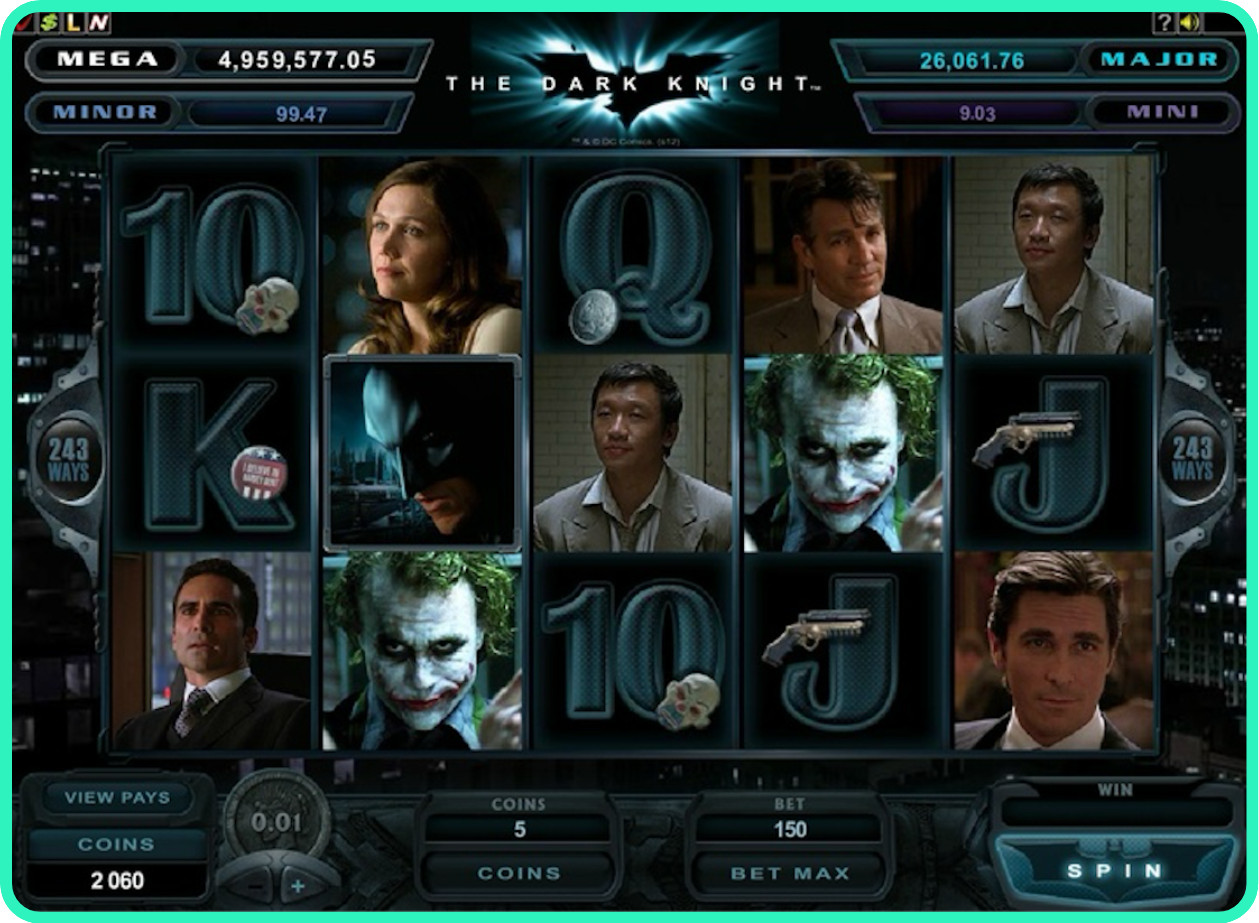 The Dark Knight slot screenshot